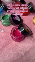 Load and play video in Gallery viewer, Colorful eyebrow/eyeliner pomade