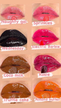Load image into Gallery viewer, Coming in with the nude pigmented wand tube lip glosses
